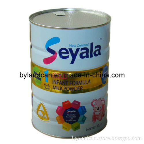 900g Milk Powder Tin Can with Easy Peel End